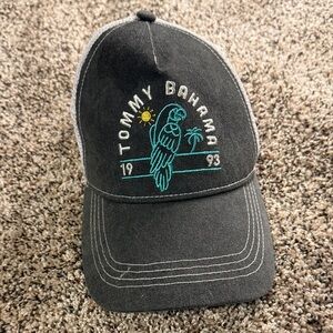 Tommy Bahama Cap with Teal Parrot Embroidery